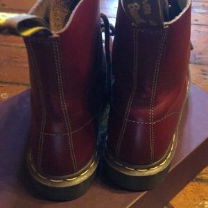 Doc Martens 8 Eyelet Oxblood boots Made in England